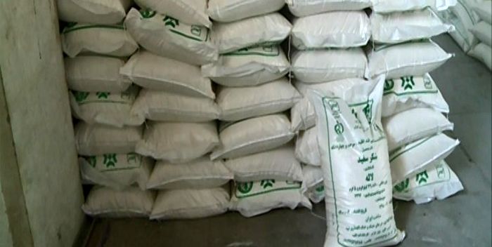 کشف نزدیک ۸ تن شکر قاچاق در “بناب”