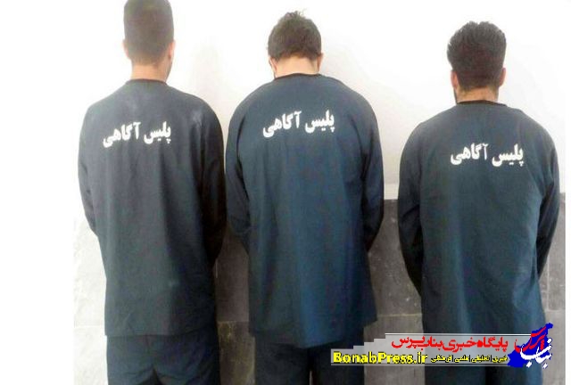 دستگيري ۳ سارق حرفه اي با ۱۰ فقره سرقت در “بناب”