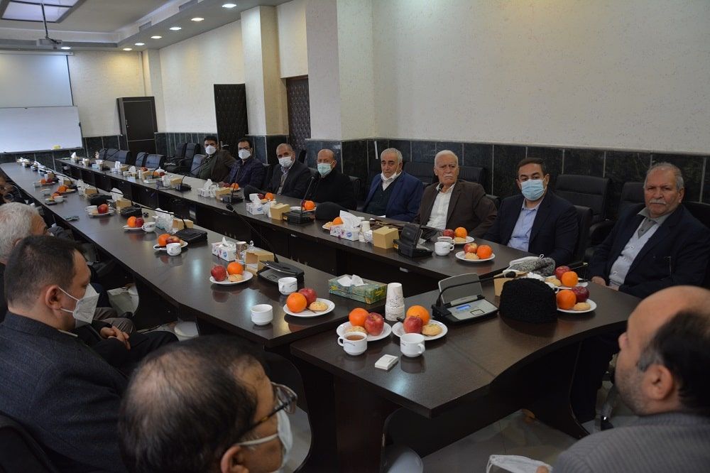 اولین نشست هم اندیشی سرپرست دانشگاه با بنیاد حامیان علم و فناوری دانشگاه بناب
