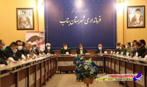 دیدار جمعی از رزمندگان، بسیجیان و پیشکسوتان جهاد و شهادت با فرماندار جدید بناب