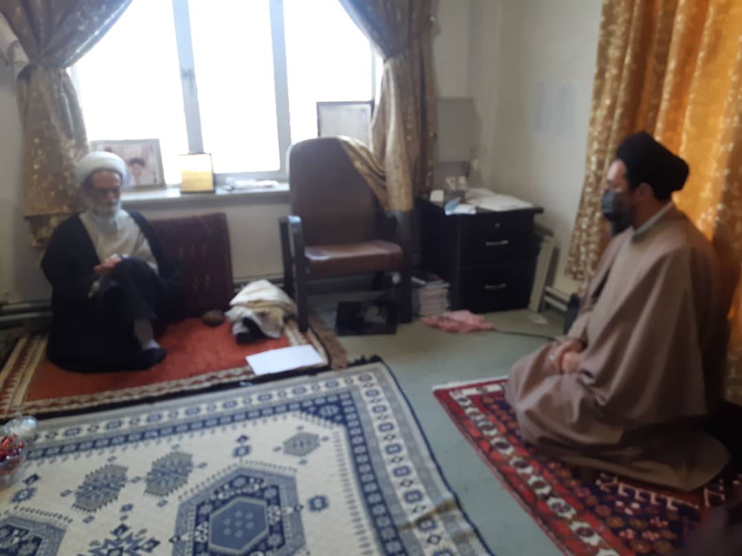 دیدار مدیرکل تبلیغات اسلامی استان با مدیر حوزه علمیه بناب