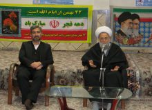 دیدار فرماندار و اعضای شورای اداری شهرستان بناب با امام جمعه بمناسبت آغاز دهه فجر
