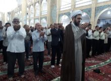 اقامه نماز عید قربان در بناب
