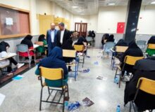آزمون ۱۴۰۲ در بناب در کمال صحت و آرامش برگزار شد