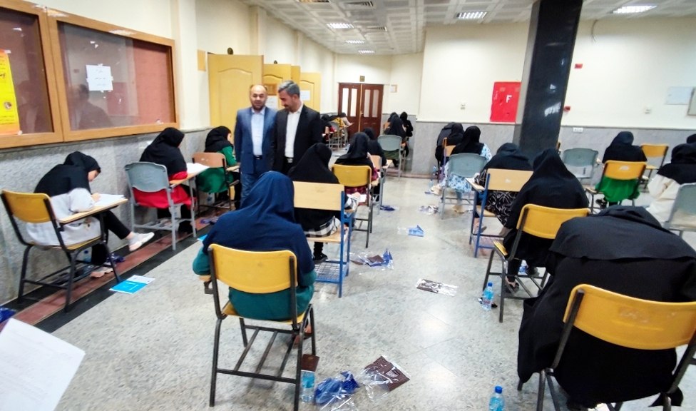 آزمون ۱۴۰۲ در بناب در کمال صحت و آرامش برگزار شد