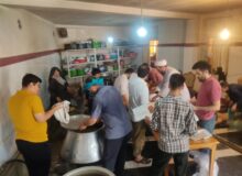 پخت و توزیع ۱۰ هزار پرس غذا بمناسبت عید غدیر خم در بناب