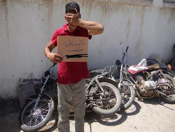 دستگيری سارق با ۱۸ فقره سرقت در بناب
