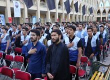 آیین اختتامیه طرح یاوران ولایت آذربایجان شرقی در حوزه علمیه بناب برگزار شد