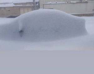 بارش سنگین برف