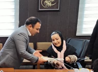 زهرا محمدی به عنوان مشاور شهردار بناب در امور توان‌یاب‌ها منصوب شد