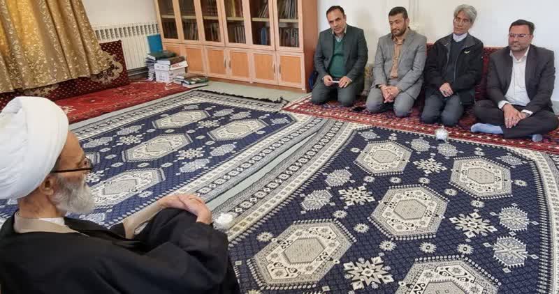 دیدار شهردار بناب با مدیر حوزه علمیه بناب