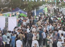 برپایی جشن بزرگ خیابانی عید غدیر در بناب