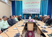 دیدار امام جمعه شهرستان بناب با فرمانده انتظامی بمناسبت بزرگداشت هفته نیروی انتظامی
