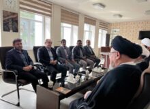 امام جمعه شهرستان بناب، با فرماندار جدید دیدار کرد