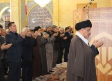 شکوه بندگی و نماز عید سعید فطر در بناب